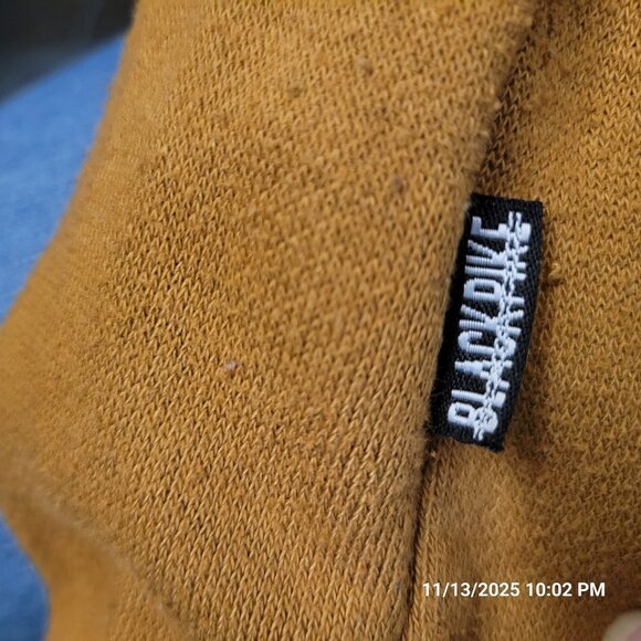 Black Pike Sweatshirt Unisex Size S Embroidered - Picture 4 of 7